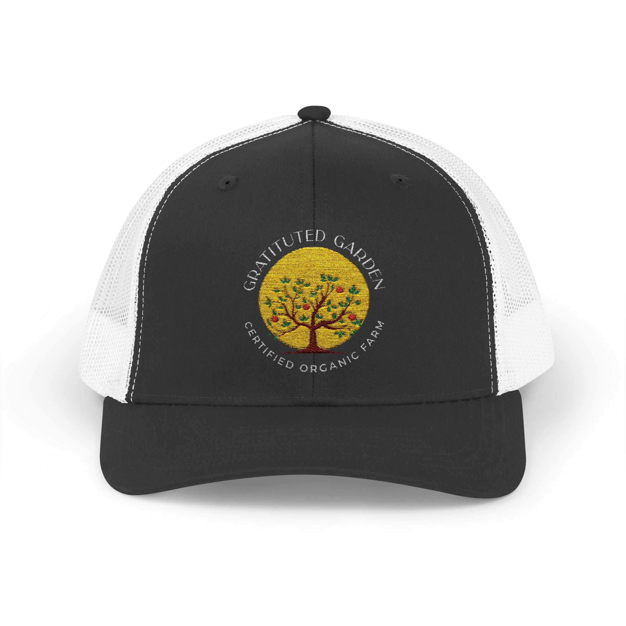 Gratitude Garden Farm Snapback Trucker Cap