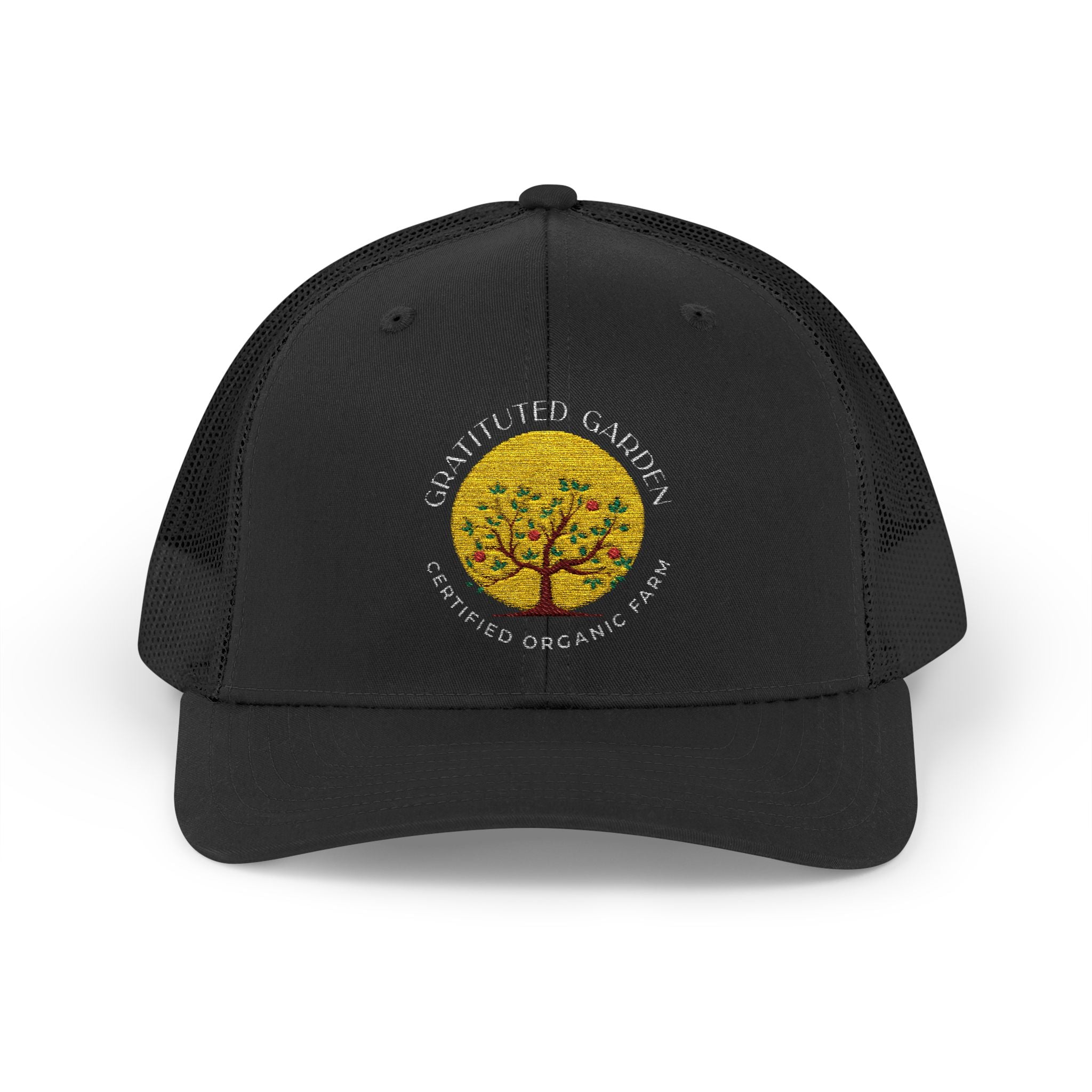 Gratitude Garden Farm Snapback Trucker Cap