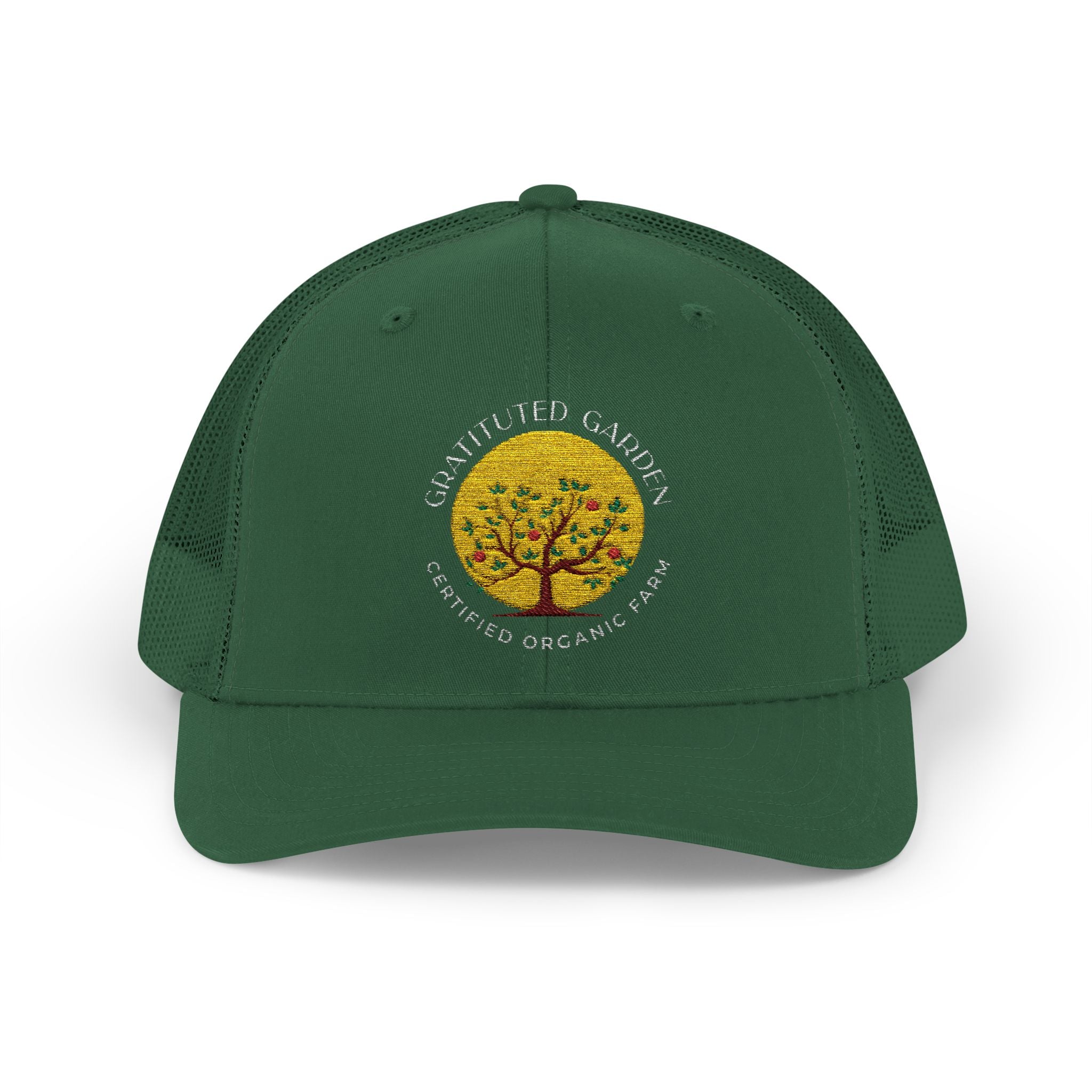 Gratitude Garden Farm Snapback Trucker Cap
