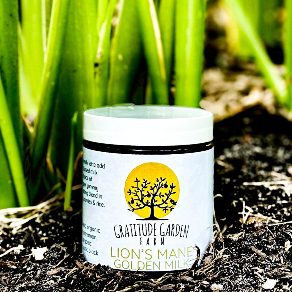 Lion's Mane Golden Milk – Gratitude Garden Farm